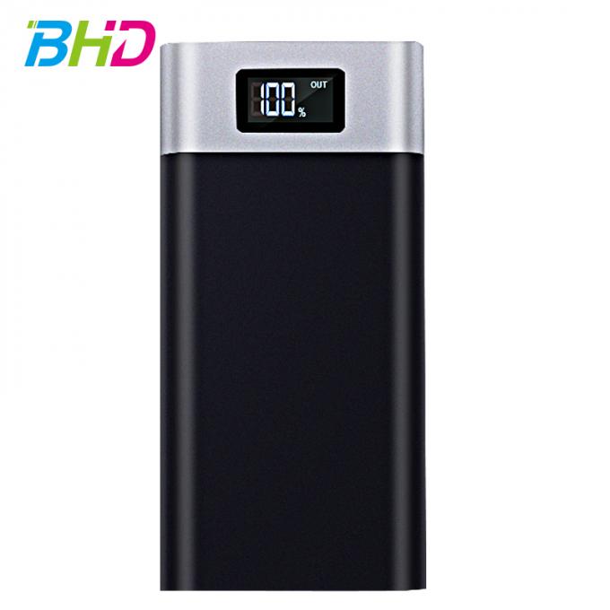 18650 20000mah Dual lanterna elétrica do diodo emissor de luz de USB de alta qualidade com o banco externo personalizado da bateria do tipo para o iPhone 7 8 X