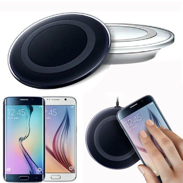 Carregador sem fio de qi de 2018 acessórios novos do telefone celular do carregador do estilo para a galáxia de Samsung para o iphone