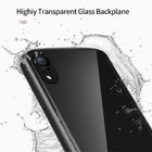 2018 Newest Shockproof Tempered Glass Back Cover For Iphone XS XSMAX XR Mobile Phone Case