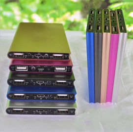 Slim 10000 mAh Power Bank Portable Ultra-thin Polymer Metal Alloy Powerbank Battery Power Bank External Battery