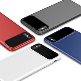 Tampa traseira móvel para o vidro moderado caso de Iphone X