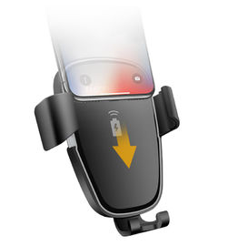 Suporte de carregamento sem fio de carregamento do telefone do carro do respiradouro de ar do suporte do carro de 2019 rádios para o iphone Xs máximo